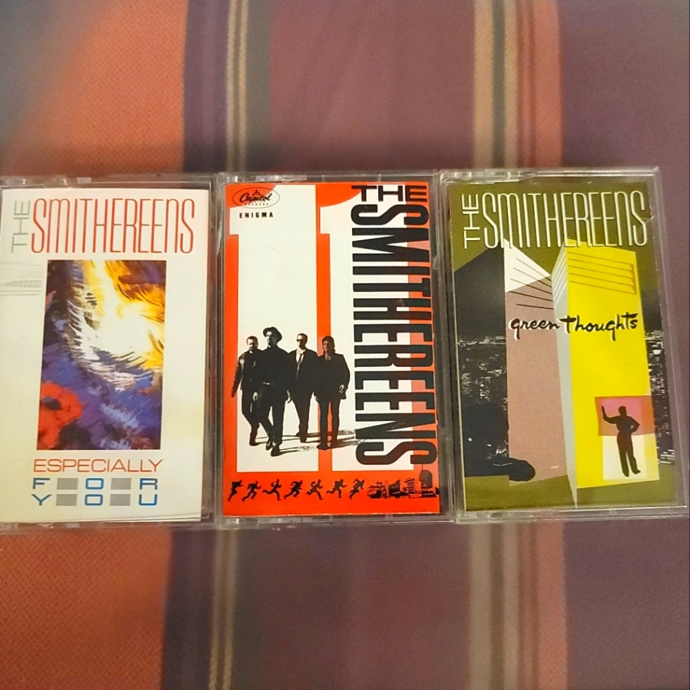 THE SMITHEREENS SET OF 3 Cassette Tapes 1980s *VINTAGE* 1 Owner
